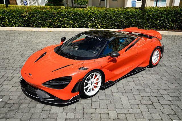 used 2021 McLaren 765LT car, priced at $489,998