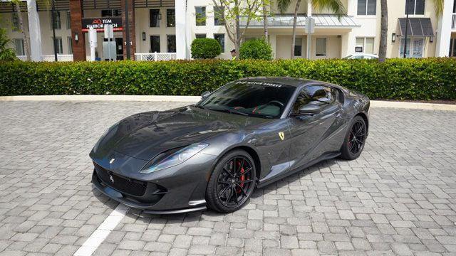 used 2020 Ferrari 812 Superfast car, priced at $364,900