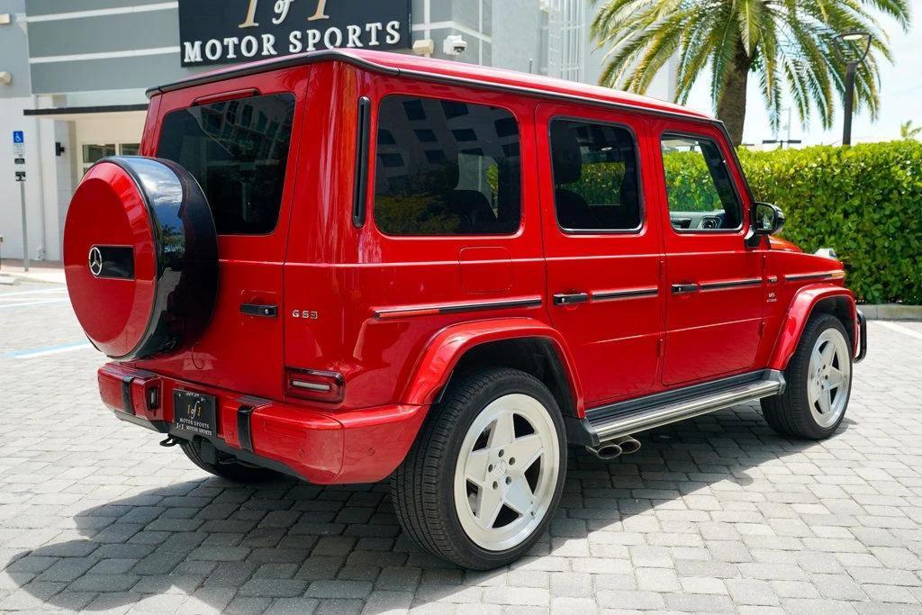 used 2022 Mercedes-Benz AMG G 63 car, priced at $169,900