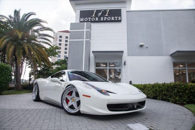 used 2012 Ferrari 458 Italia car, priced at $217,900