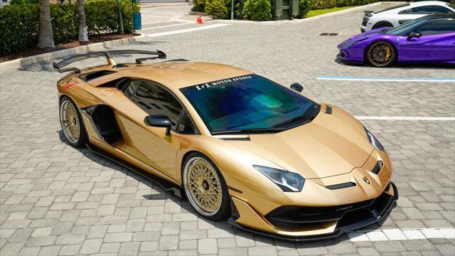used 2019 Lamborghini Aventador SVJ car, priced at $729,998