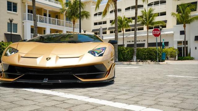 used 2019 Lamborghini Aventador SVJ car, priced at $729,998