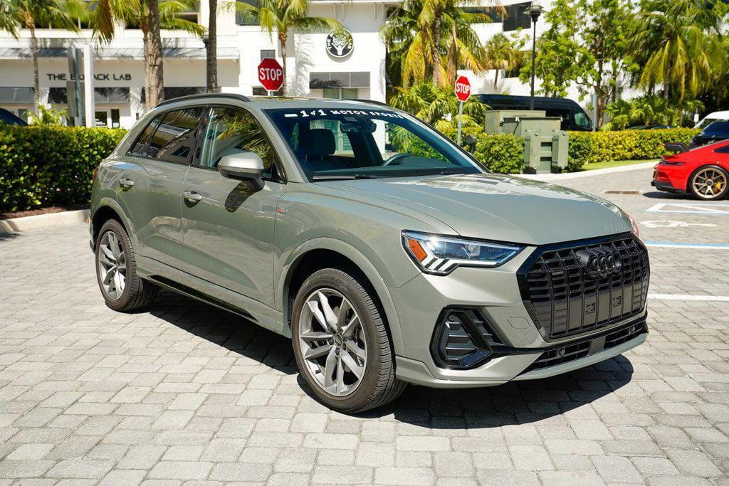 used 2024 Audi Q3 car, priced at $37,900