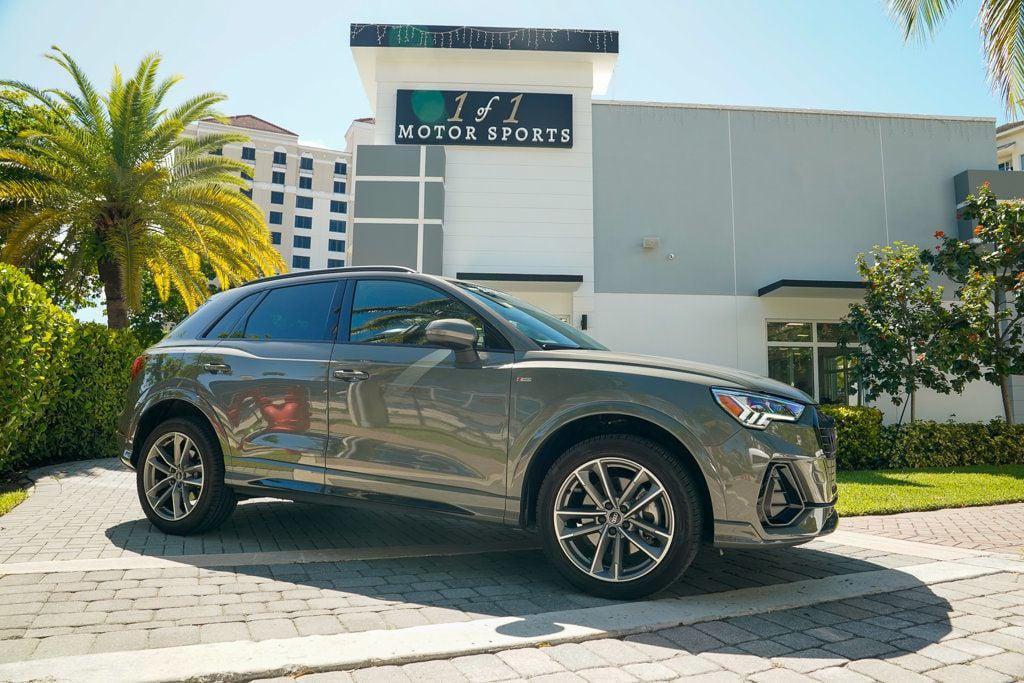 used 2024 Audi Q3 car, priced at $37,900