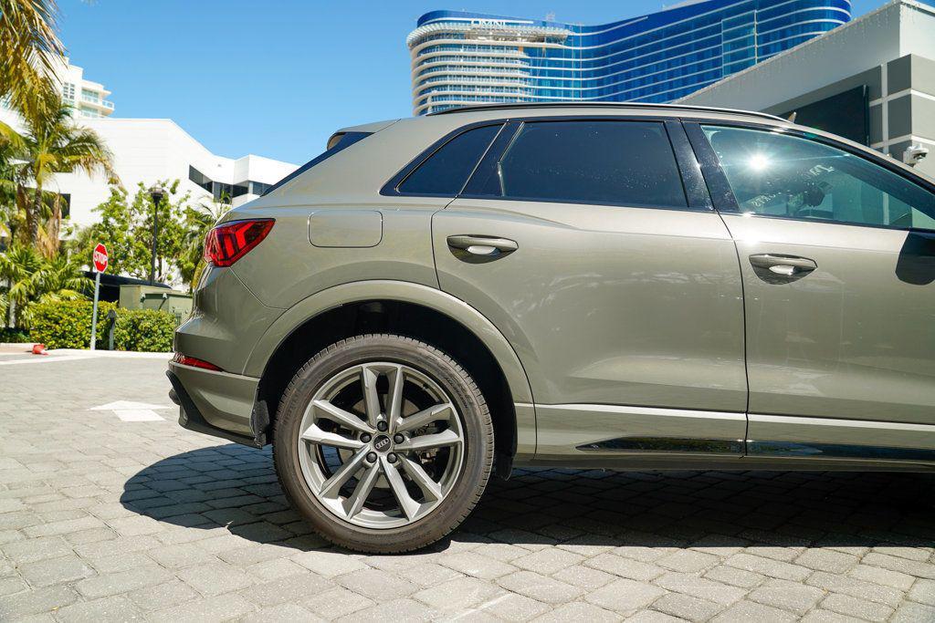 used 2024 Audi Q3 car, priced at $37,900