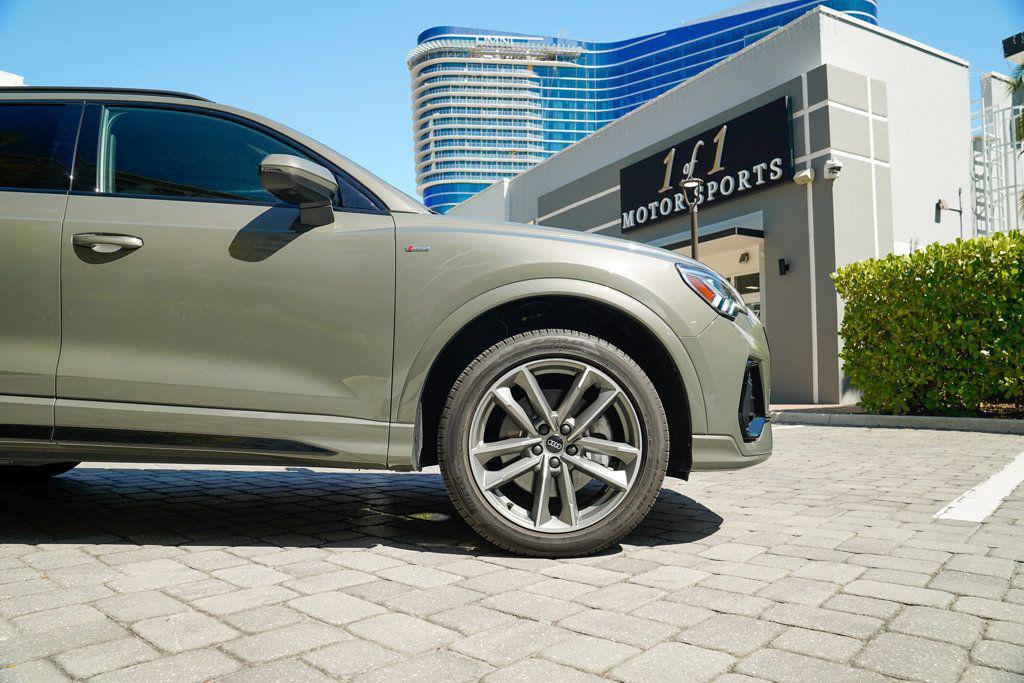 used 2024 Audi Q3 car, priced at $37,900