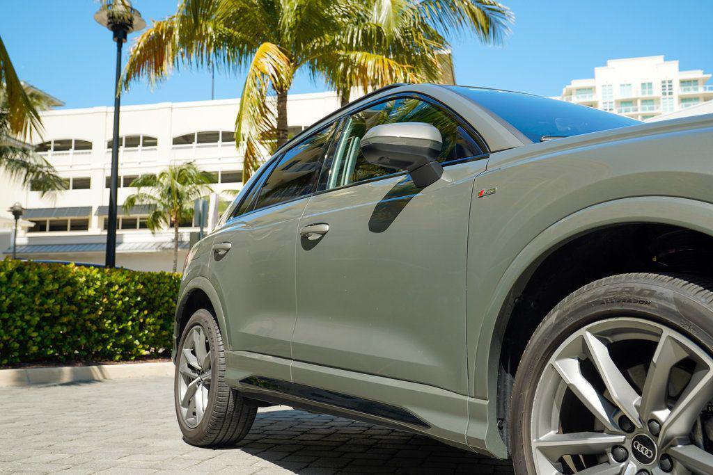 used 2024 Audi Q3 car, priced at $37,900
