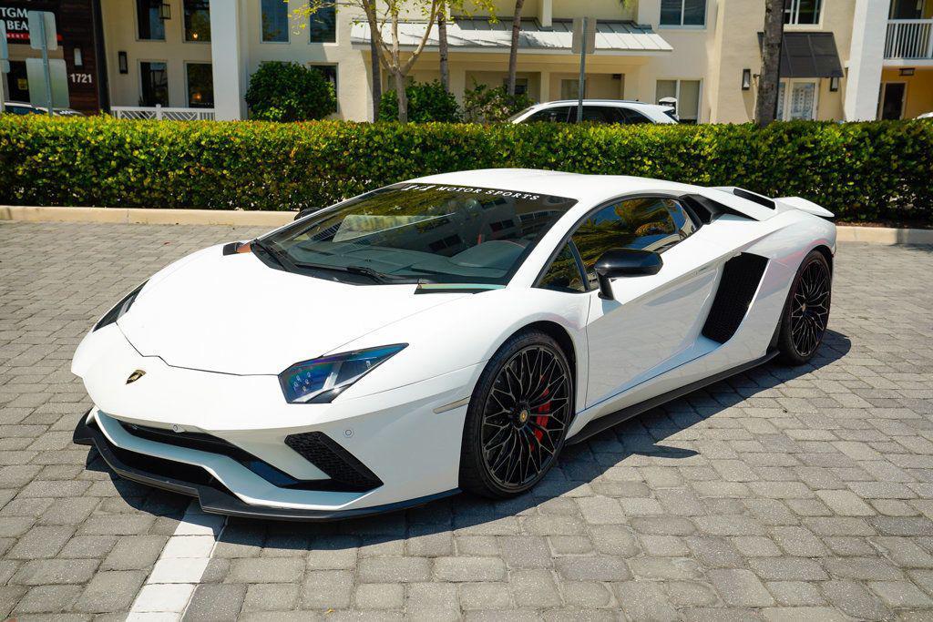 used 2018 Lamborghini Aventador S car, priced at $425,900
