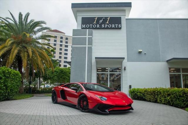 used 2016 Lamborghini Aventador car, priced at $459,000