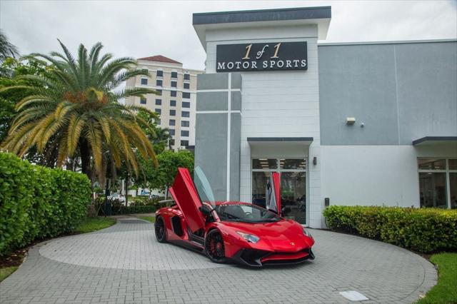 used 2016 Lamborghini Aventador car, priced at $459,000