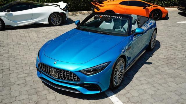 used 2023 Mercedes-Benz AMG SL 43 car, priced at $82,998