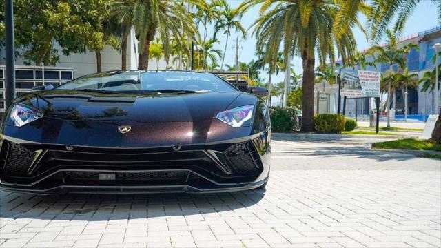 used 2018 Lamborghini Aventador S car, priced at $459,000