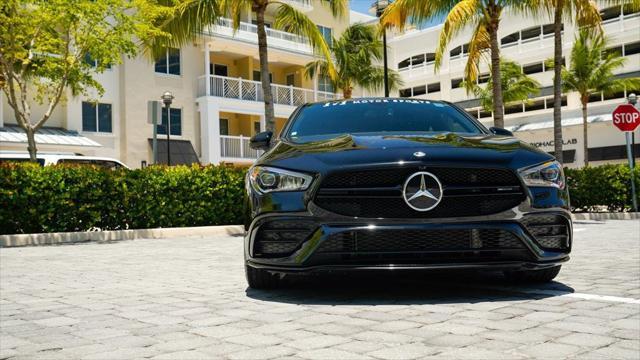 used 2022 Mercedes-Benz AMG CLA 35 car, priced at $41,998