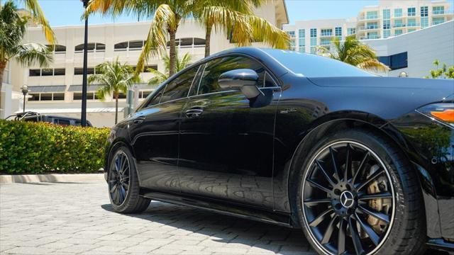 used 2022 Mercedes-Benz AMG CLA 35 car, priced at $41,998