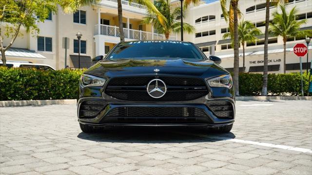 used 2022 Mercedes-Benz AMG CLA 35 car, priced at $41,998