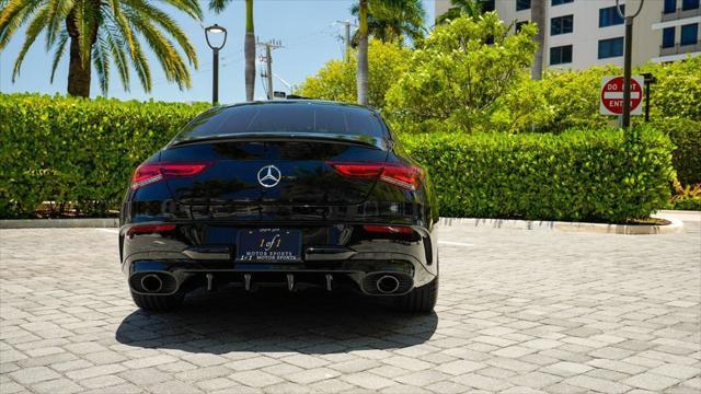 used 2022 Mercedes-Benz AMG CLA 35 car, priced at $41,998