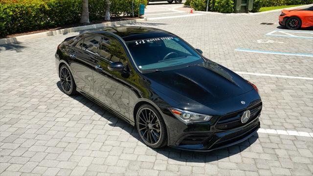 used 2022 Mercedes-Benz AMG CLA 35 car, priced at $41,998