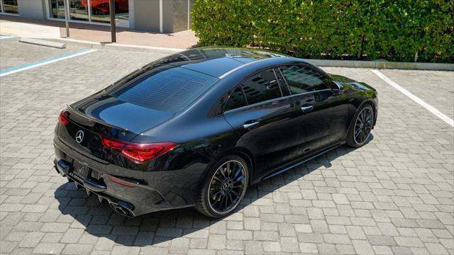 used 2022 Mercedes-Benz AMG CLA 35 car, priced at $41,998
