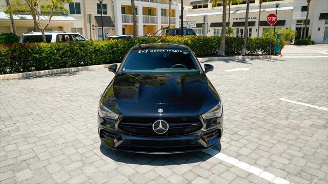 used 2022 Mercedes-Benz AMG CLA 35 car, priced at $41,998