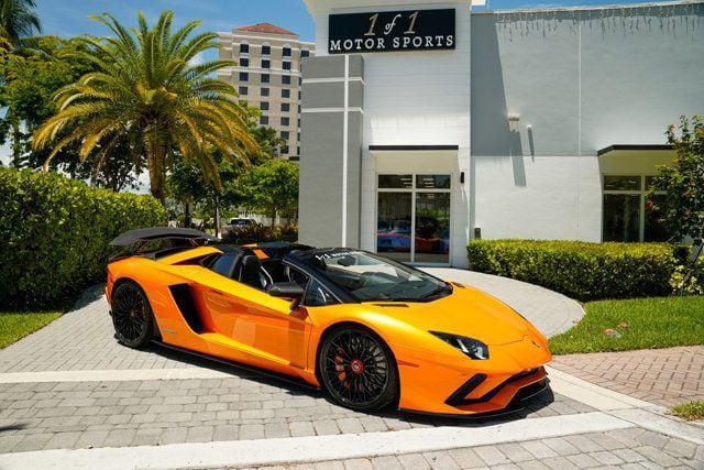 used 2018 Lamborghini Aventador S car
