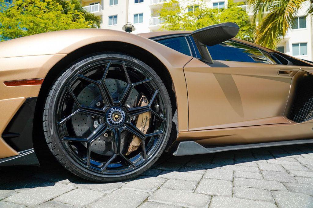 used 2020 Lamborghini Aventador SVJ car