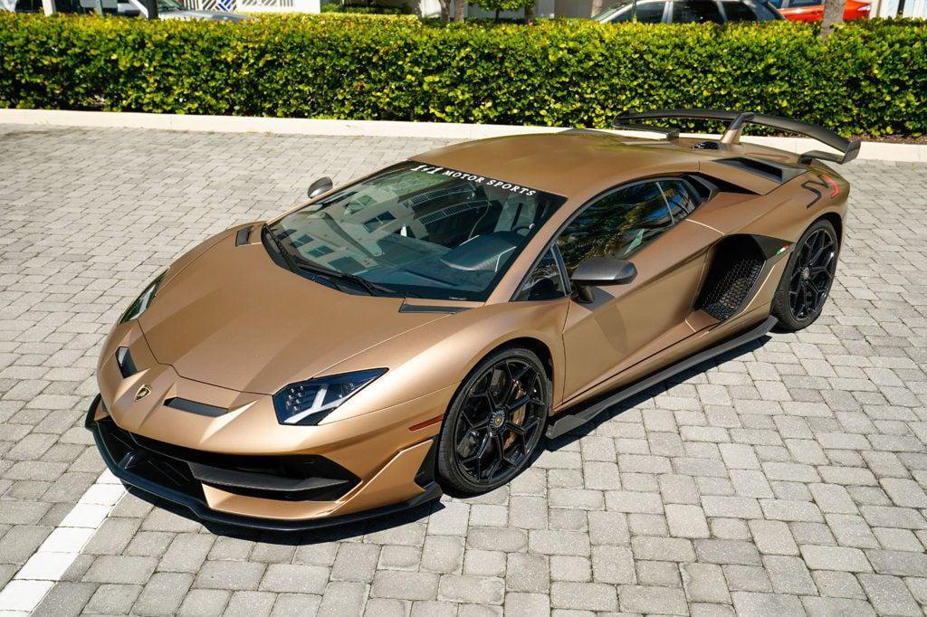 used 2020 Lamborghini Aventador SVJ car