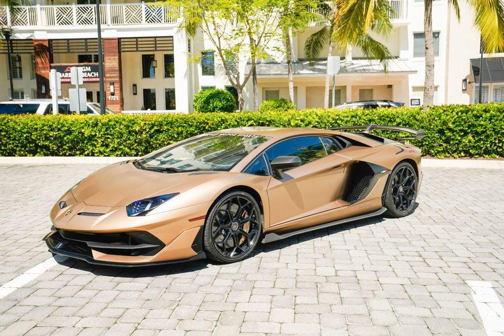 used 2020 Lamborghini Aventador SVJ car