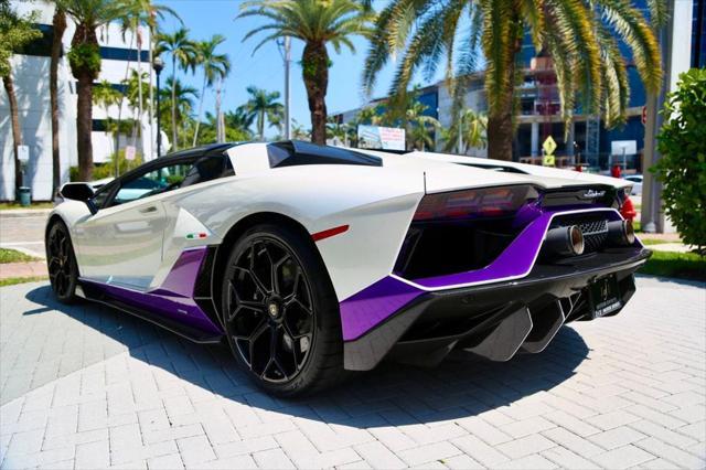 used 2022 Lamborghini Aventador SVJ car, priced at $729,000