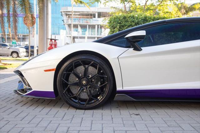 used 2022 Lamborghini Aventador SVJ car, priced at $749,000