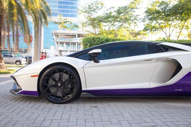 used 2022 Lamborghini Aventador SVJ car, priced at $749,000