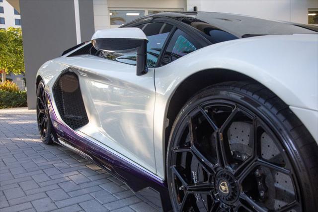 used 2022 Lamborghini Aventador SVJ car, priced at $749,000