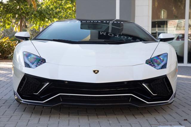 used 2022 Lamborghini Aventador SVJ car, priced at $749,000