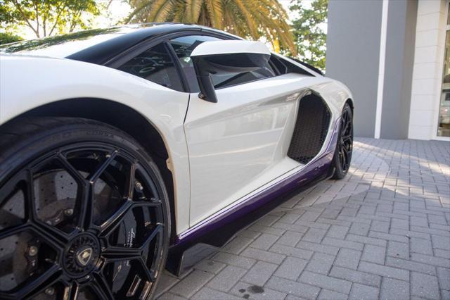 used 2022 Lamborghini Aventador SVJ car, priced at $749,000