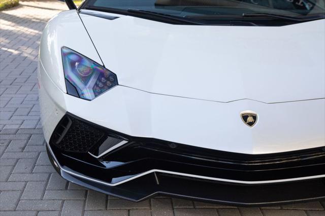 used 2022 Lamborghini Aventador SVJ car, priced at $749,000