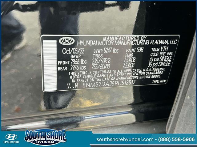 used 2023 Hyundai Santa Fe car, priced at $23,499