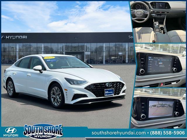 used 2021 Hyundai Sonata car, priced at $18,000