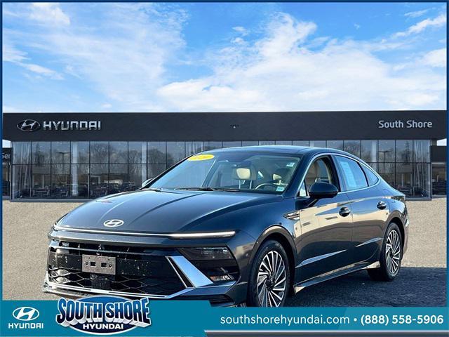 used 2024 Hyundai Sonata Hybrid car, priced at $31,399