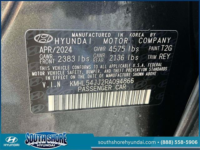used 2024 Hyundai Sonata Hybrid car, priced at $31,399