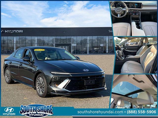 used 2024 Hyundai Sonata Hybrid car, priced at $31,399