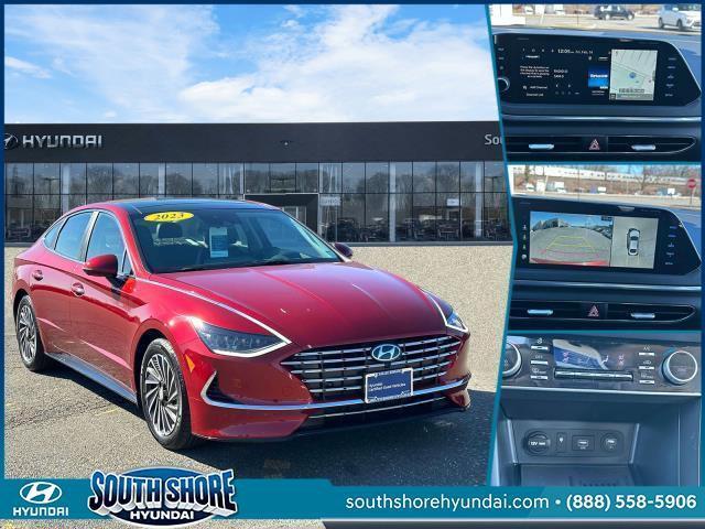 used 2023 Hyundai Sonata Hybrid car, priced at $23,499