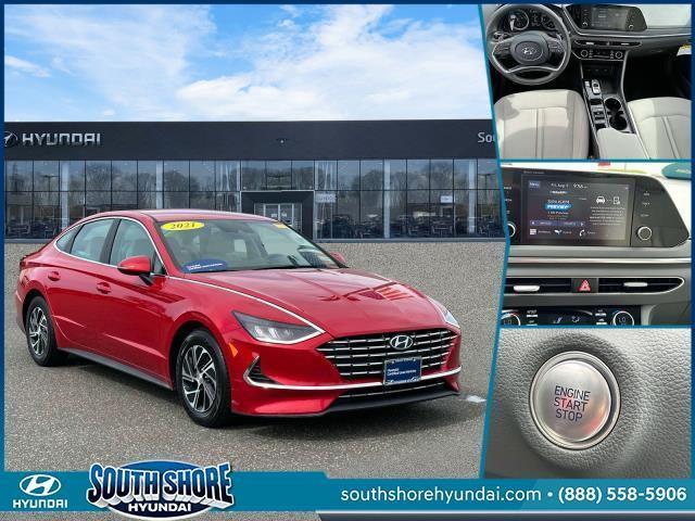 used 2021 Hyundai Sonata car, priced at $20,698