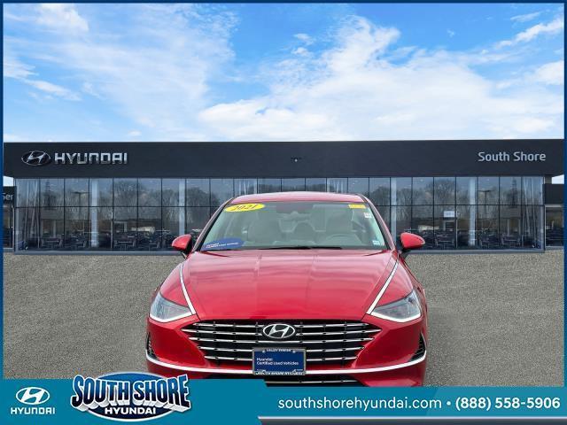 used 2021 Hyundai Sonata car, priced at $20,698