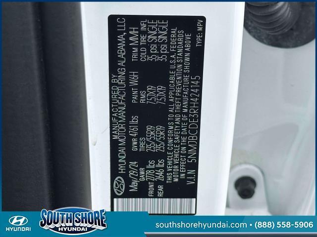 used 2024 Hyundai Tucson car, priced at $24,698