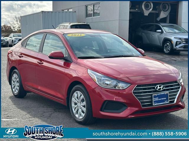 used 2021 Hyundai Accent car, priced at $13,888