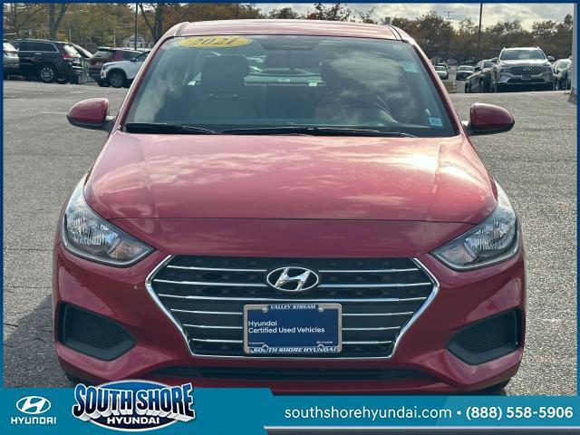 used 2021 Hyundai Accent car, priced at $13,888