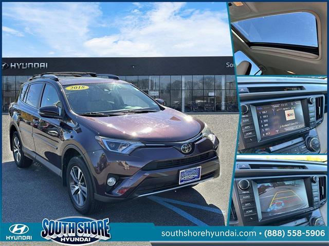 used 2018 Toyota RAV4 car, priced at $20,078
