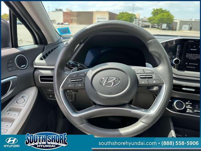 used 2023 Hyundai Sonata Hybrid car, priced at $27,498