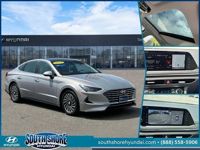 used 2023 Hyundai Sonata Hybrid car, priced at $27,498