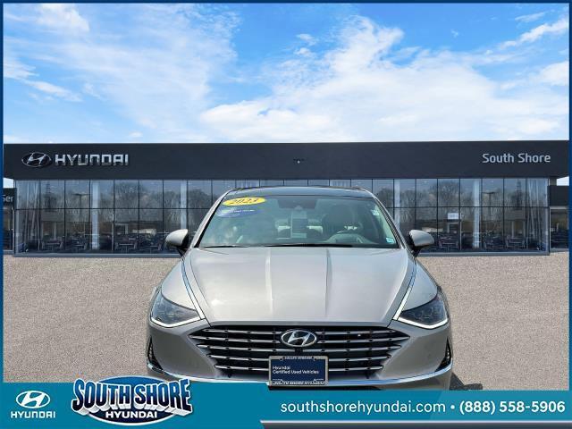 used 2023 Hyundai Sonata Hybrid car, priced at $27,498