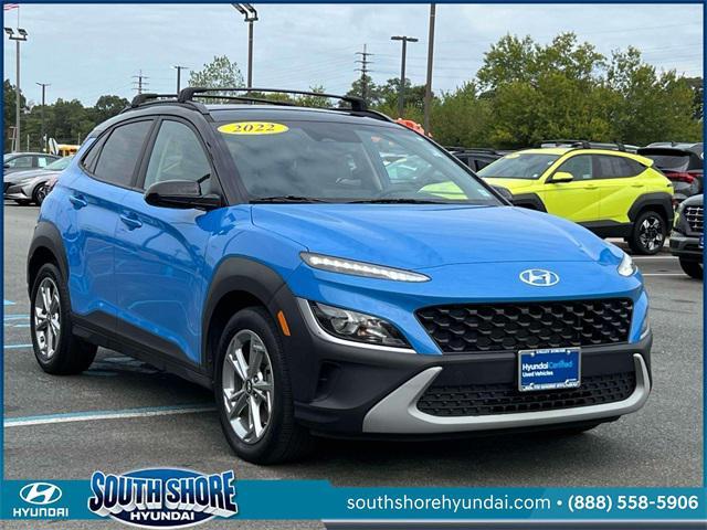 used 2022 Hyundai Kona car, priced at $18,499